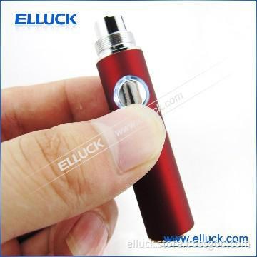Wholesale  eGO e cigarette battery with flat button